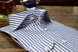 Oxford Satin Stripes Blue and White