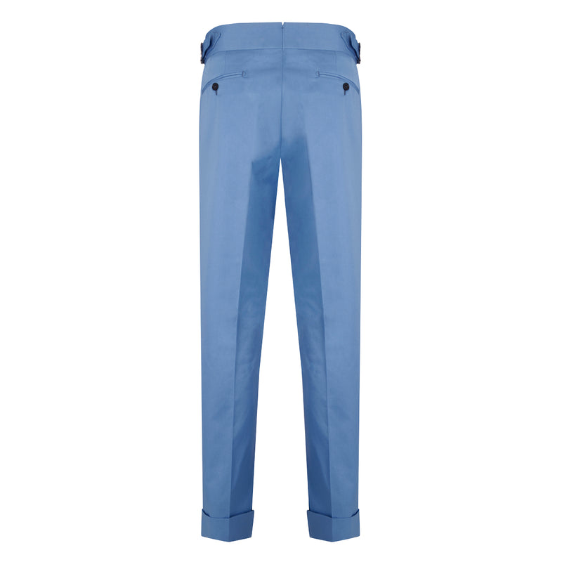 Azure Cotton  Trousers